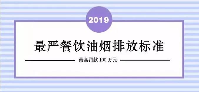 北京嚴餐飲油煙排放標準開始執(zhí)行！高罰款100萬